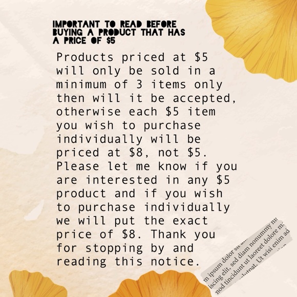 💸JUST FIVE DOLLARS IN A BUNDLE💸 - Picture 2 of 7